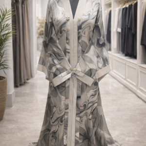 Luxurious Printed Abaya