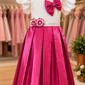 Hot Pink Princess Party Gown
