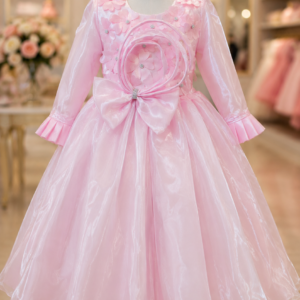 Pink Blossom Royal Party Gown