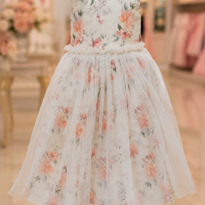 Blush Bloom Princess Party Dress