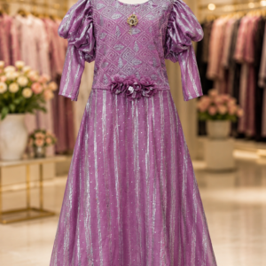 Lavender Frock For kids