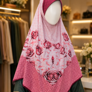 Floral Elegance Printed Hijab