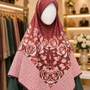Floral Elegance Printed Hijab